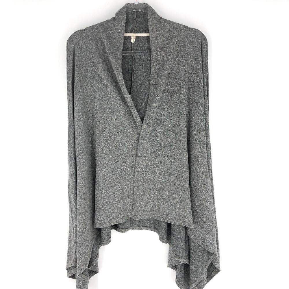 Lanston Oversized Sweater Vest Grey‎ Small